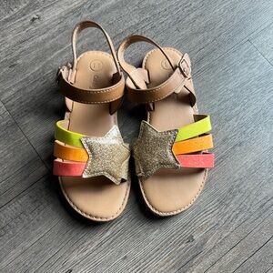 Little girls Cat & Jack sandals size 11
